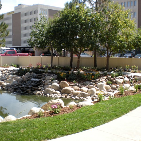 Commercial landscape project