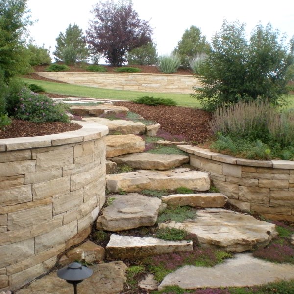 Hardscape installation