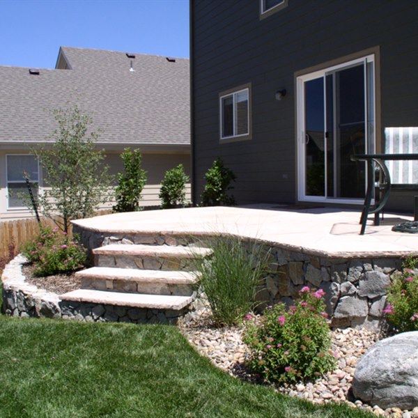 Hardscape installation